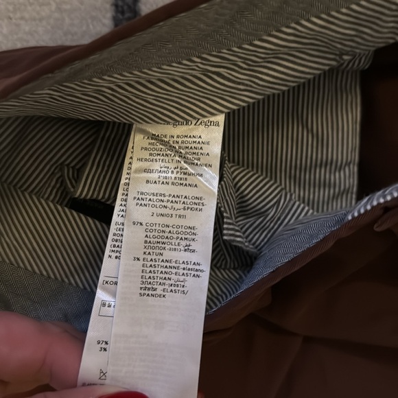 Men's Cotton-Stretch Pants - Picture 4 of 8